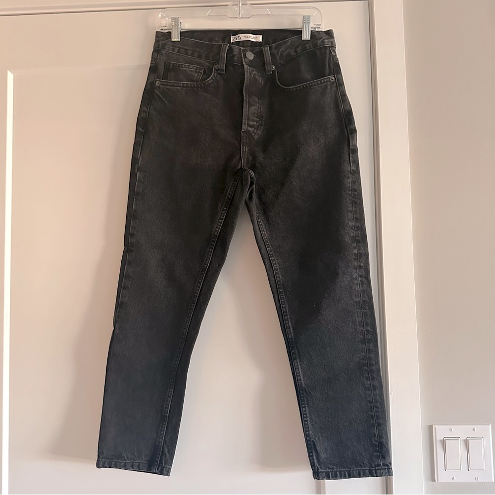 Men’s Zara Cropped Dad Jeans